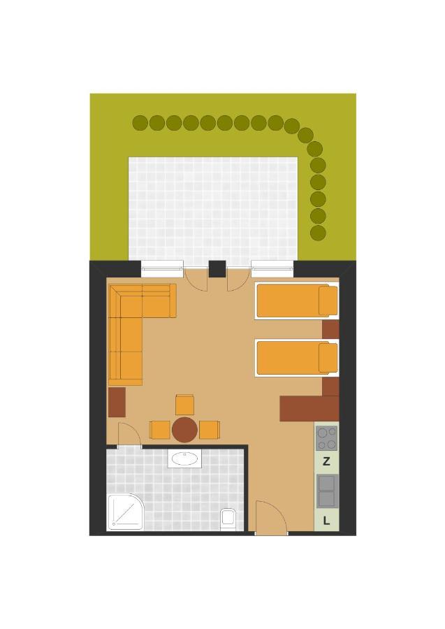 Villa Jura Pokoje Goscinne Zarki 外观 照片